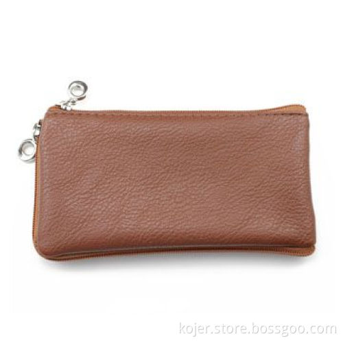 Mobile Phone Pouch for Apple's iPhone 4/4S with Zipper and Lanyard, Customized Patterns Accepted